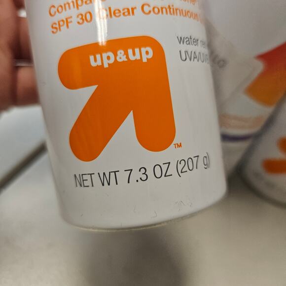 LOT OF 14 - SUNSCREEN SPRAY CANS MIXED BRAND UP & UP/ BANANA BOAT - Picture 4 of 12